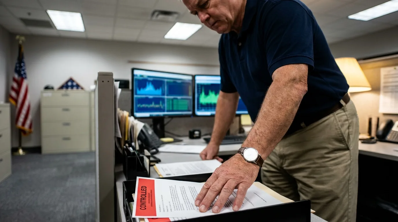 DoD contractor handling CUI under CMMC Level 2 controls in a secure workstation environment