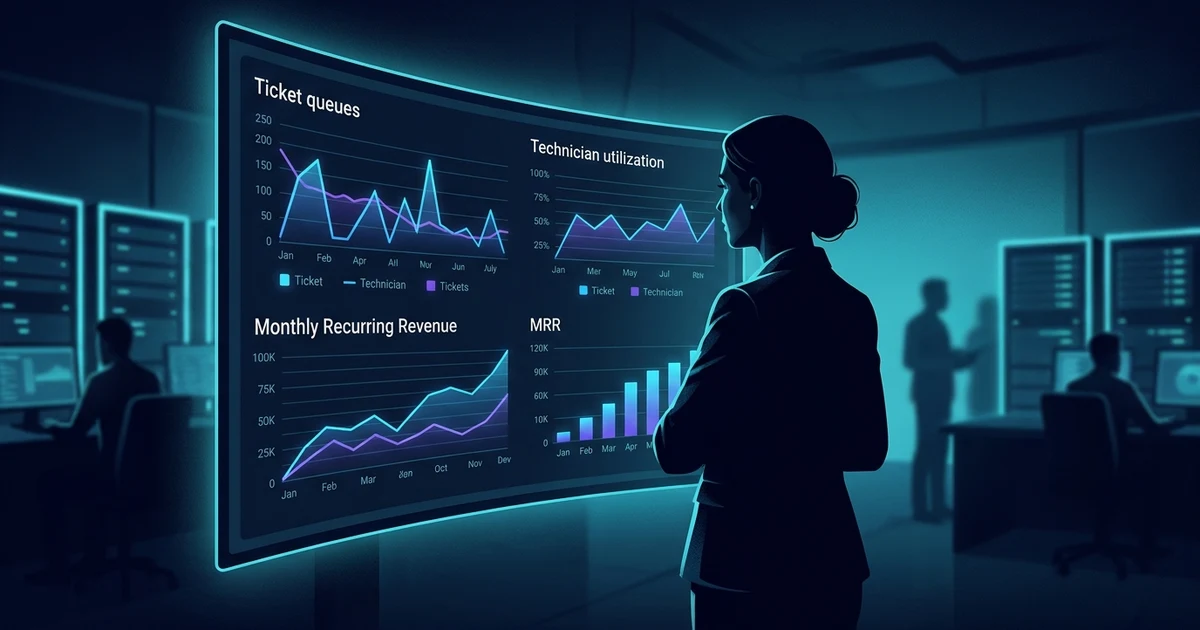 Power BI for MSP operations, Petronella Technology Group, Inc.